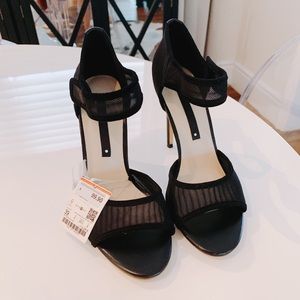 Zara black heels
